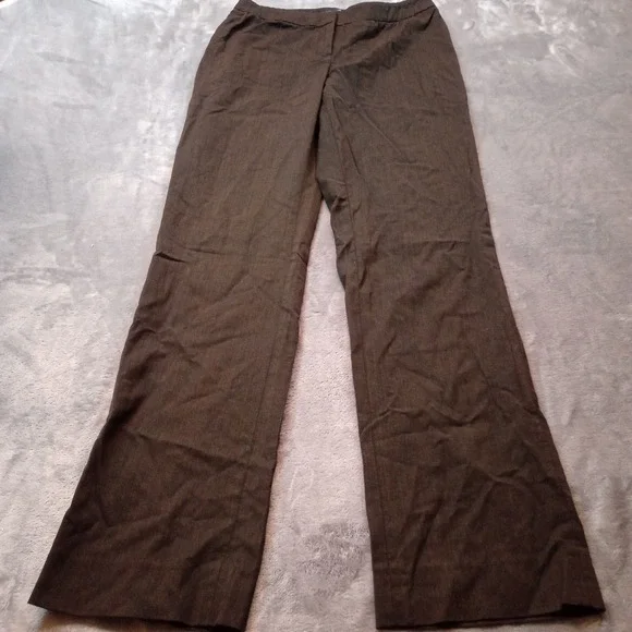 Lafayette 148 Barrow Trousers Pants Brown Size 2 Tailored‎ Fit Mid Rise Capsule - Picture 2 of 14
